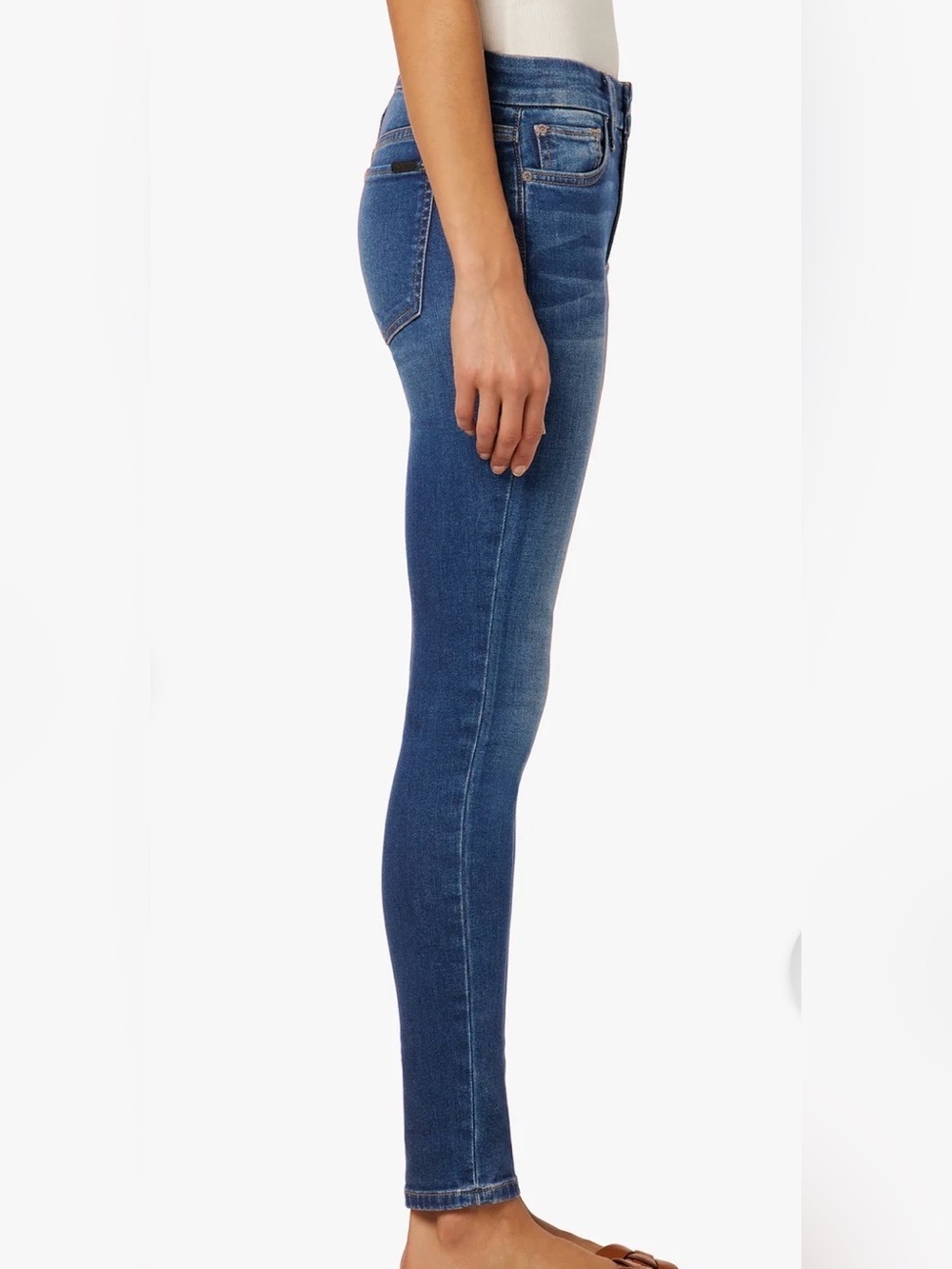 Joe's Jeans Mid-Rise Skinny Ankle Jeans - Blue - Picture 2 of 16